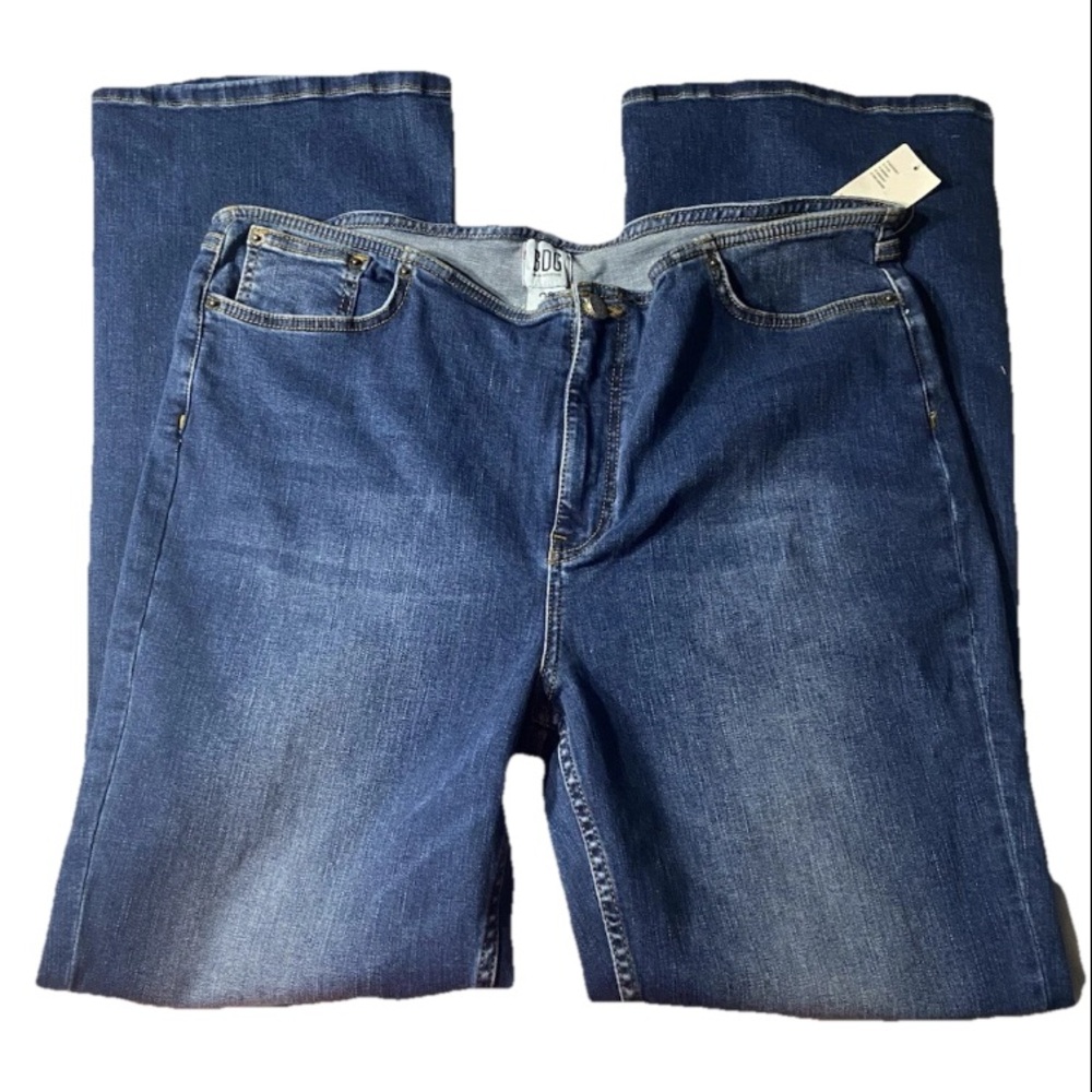BDG Urban Outfitters Denim Jeans Sz 33 NWT Straight Leg Dark Wash